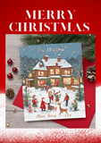 Merry Christmas, customised greeting cards, Camieroseuk