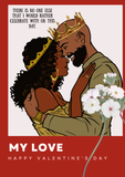 Camieroseuk Valentine's day cards: Celebrating black love