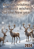 Merry Christmas greeting cards, Camieroseuk