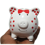 Customised mini piggy banks for kids, babies, toddlers, decorative money box, Camieroseuk