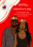 Valentine's day cards: Celebrating black love, Camieroseuk Handmade.