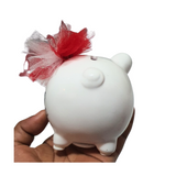 Customised floral money banks for kids, babies, toddlers, first savers, Camieroseuk