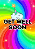 Personalised Get well soon cards, Camieroseuk