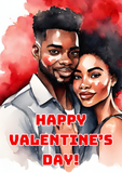 "Custom Valentine's Day Cards Celebrating Black Love – Camieroseuk