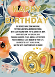 60th Birthday milestone cards: Camieroseuk handmade