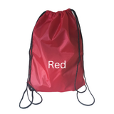 Customised football drawstring bags, Camieroseuk, PE bags, gym bags.