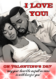 "Celebrate Black Love with Custom Valentine's Day Cards- Camieroseuk