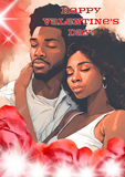 "Celebrate Black Love with Custom Valentine's Day Cards" Camieroseuk