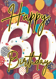 60th Birthday Milestone Cards: Camieroseuk handmade