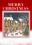 Merry Christmas, customised greeting cards, Camieroseuk