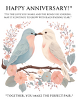 "Beautiful Anniversary Cards – Quick Dispatch Available!"