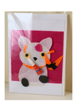 DIY Felt greeting card kit at Camieroseuk, Handmade cards for any occasion.