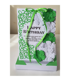 Birthday boxes at Camieroseuk, Gifts for her, Lime green box.