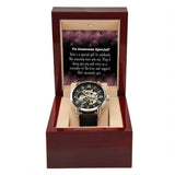 Men's Openwork Watch : Perfect gift for Him