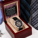 Men's Openwork Watch : Perfect gift for Him