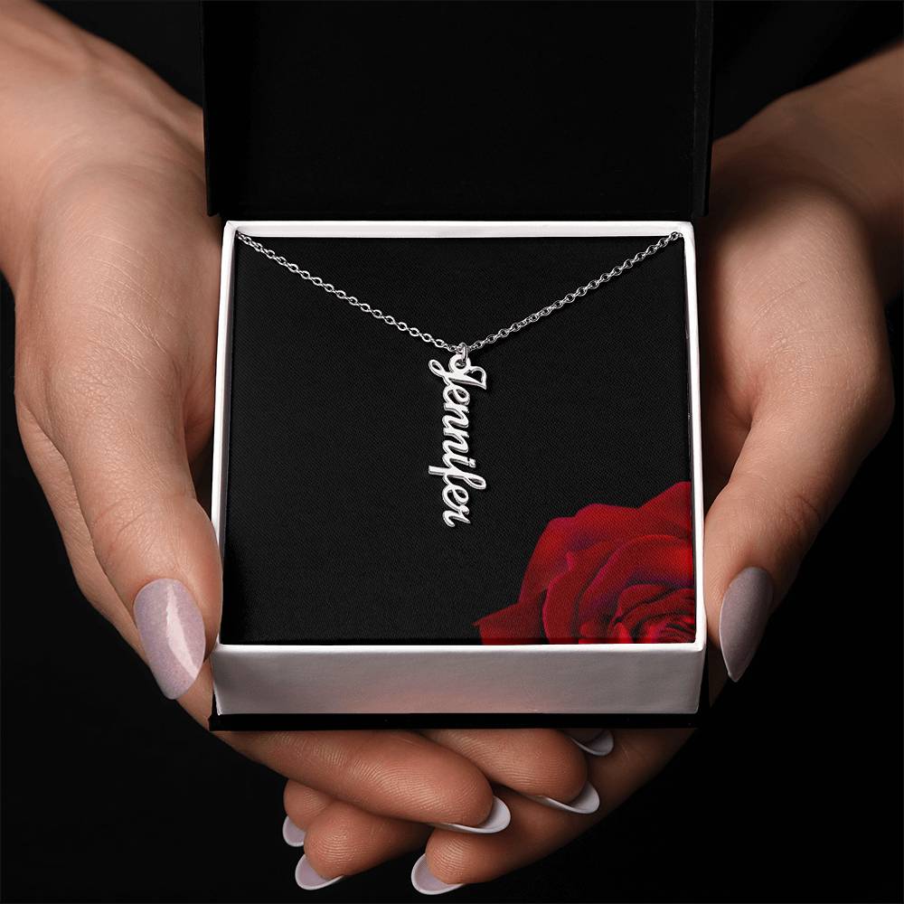 "Custom Name Necklace for Her - Elegant Personalized Jewelry Gift"