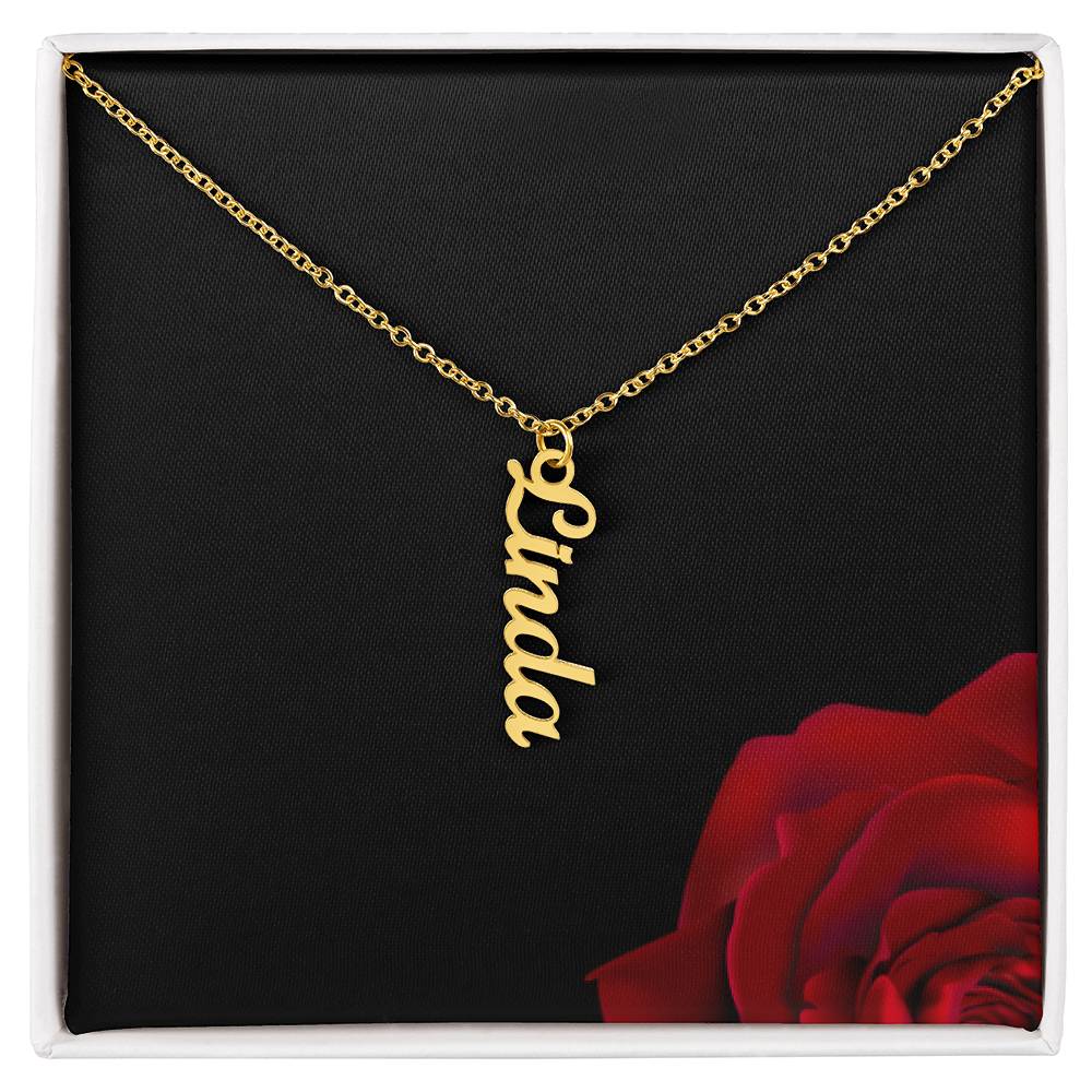 "Custom Name Necklace for Her - Elegant Personalized Jewelry Gift"