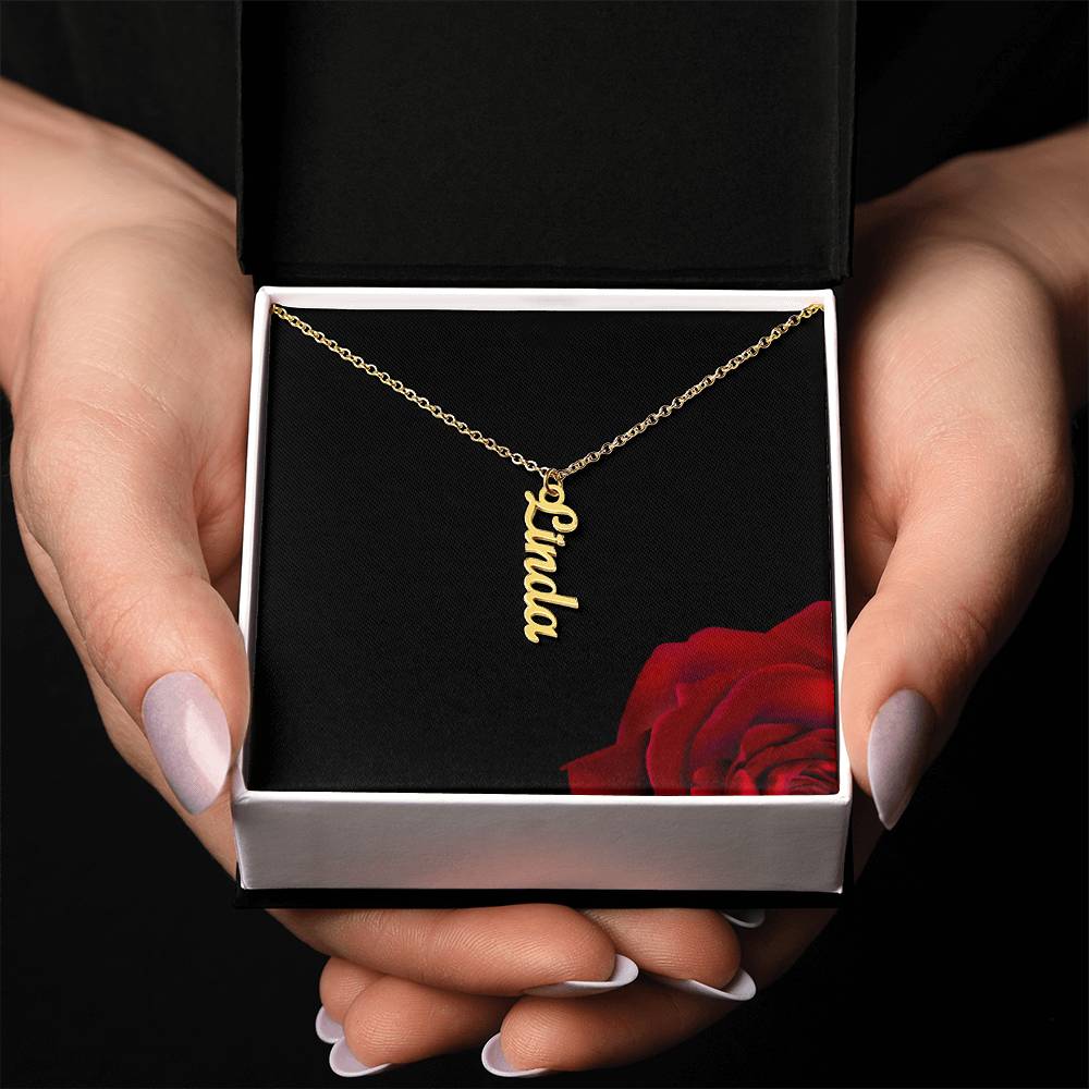 "Custom Name Necklace for Her - Elegant Personalized Jewelry Gift"