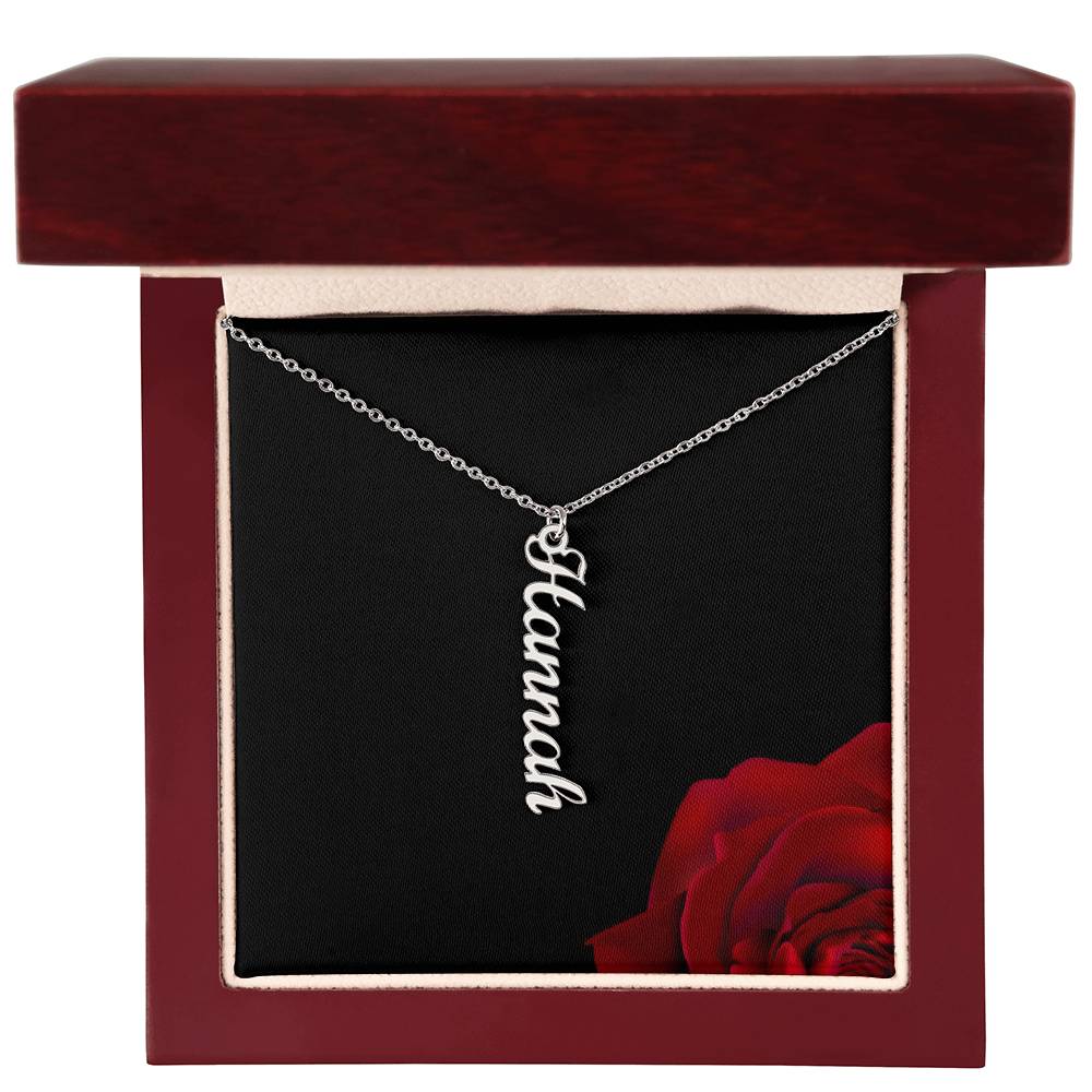 "Custom Name Necklace for Her - Elegant Personalized Jewelry Gift"