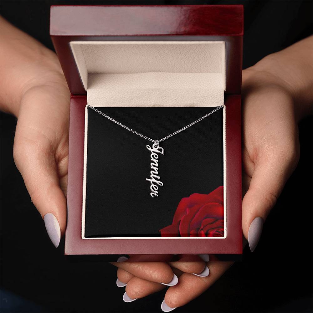 "Custom Name Necklace for Her - Elegant Personalized Jewelry Gift"