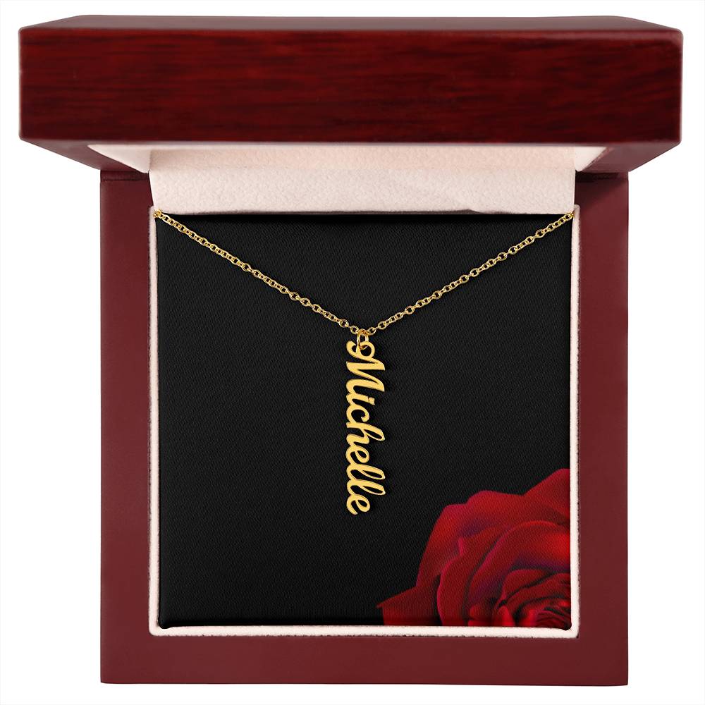 "Custom Name Necklace for Her - Elegant Personalized Jewelry Gift"