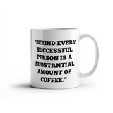 Morning Essentials – 11 oz Customizable Mug"