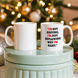 Morning Essentials – 11 oz Customizable Mug"