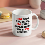 Morning Essentials – 11 oz Customizable Mug"