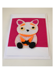 DIY Felt greeting card kit at Camieroseuk, Handmade cards for any occasion.