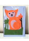 Felt greeting card kit at Camieroseuk, Handmade cards for any occasion.