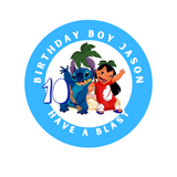 Lilo and Stitch inspired birthday badge, CamieRoseUk, milestones