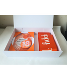 Birthday boxes at Camieroseuk, Gifts for her, Orange box.