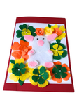 Felt greeting card kit, Cute piggy, Handmade cards for any occasion at Camieroseuk.