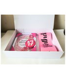 Birthday boxes at Camieroseuk, Gifts for her, Pink box.