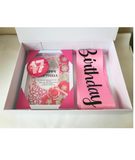 Birthday boxes at Camieroseuk, Gifts for her, Pink box.