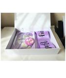 Birthday boxes at Camieroseuk, Gifts for her, Purple box.