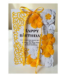 Birthday Boxes At Camieroseuk, Gifts For Her, Yellow Box.