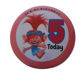 75mm Poppy the Troll button, badge, CamieRoseUk, 5 today