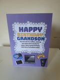 Grandson game control birthday card, handmade cards