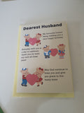 Husband birthday card, sentimental cards, handmade cards