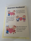 Husband birthday card, sentimental cards, handmade cards