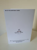 Dinosaur birthday card for a nephew, handmade cards, customised cards, A5 card