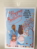 Best friends birthday card, friendship card, birthday card for her