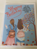 Best friends birthday card, friendship card, birthday card for her