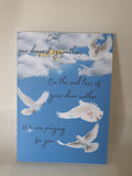 Son sympathy card, daughter sympathy card, thinking of you