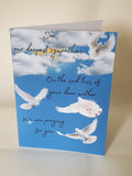 Son sympathy card, daughter sympathy card, thinking of you