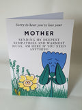 Deepest sympathy card, loss your mother thinking of you cards