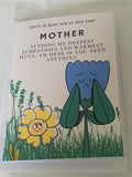 Deepest sympathy card, loss your mother thinking of you cards