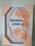 Happy birthday card for her, Savvy Rose, boxed card, handmade cards