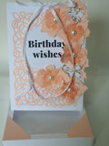 Happy birthday card for her, Savvy Rose, boxed card, handmade cards